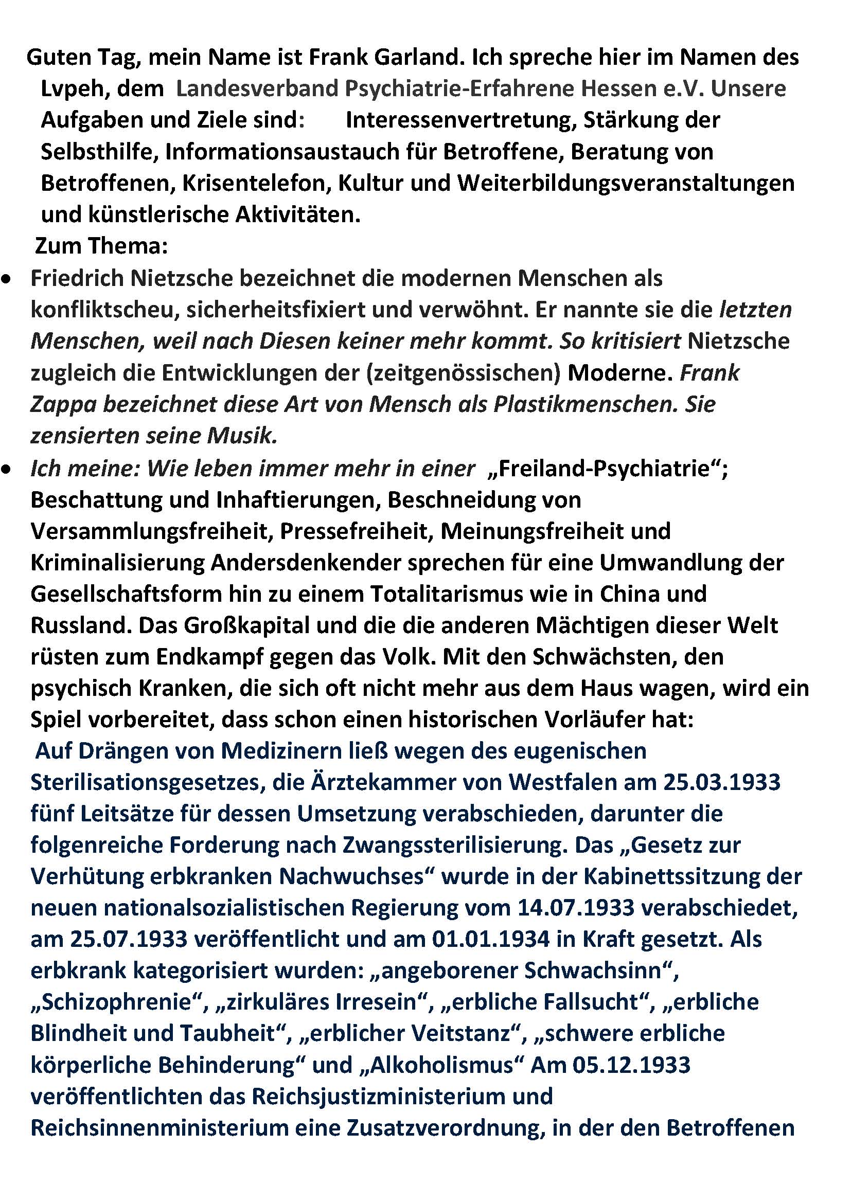 Rede Kundgebung 3.9.2025